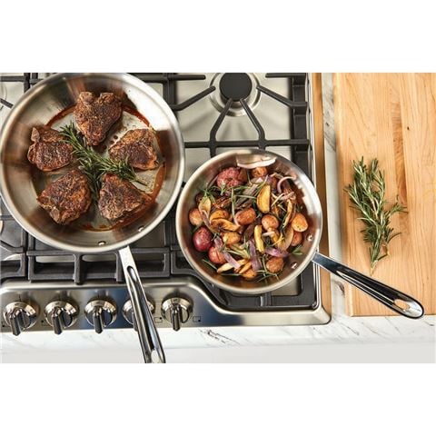 All-Clad - D5 5-Ply Stainless Steel Skillet 20/25cm Set 2pce