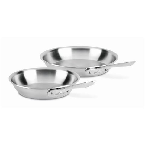 All-Clad - D5 5-Ply Stainless Steel Skillet 20/25cm Set 2pce