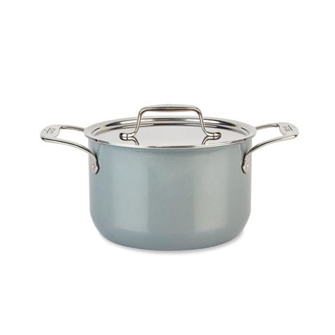 Steel Shield S-Series Stainless Steel Hybrid Nonstick Stockpot with Lid,  Silver - AliExpress