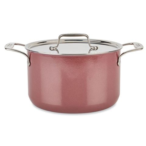 All-Clad - Fusiontec Stockpot Rose Quartz 6.5L
