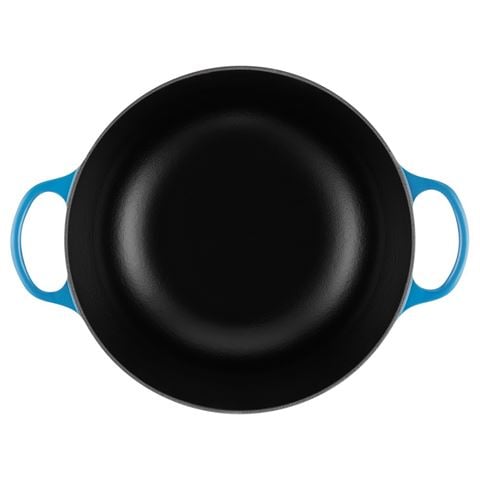 Le Creuset - Signature Marmite Azure Blue 26cm/4.1L