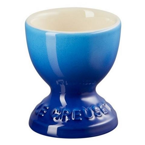 Le Creuset Stoneware Egg Cup Azure Blue - Peter's of Kensington