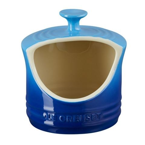 Le Creuset Stoneware Salt Pig Azure Blue 300ml - Peter's of Kensington