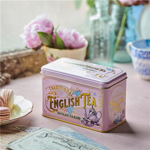 New English Teas Limited 1869 Black Tea Blend Vintage Victorian Rose 40 Teabags - Peter's of Kensington