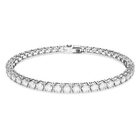 Swarovski Jewellery - Matrix Tennis Bracelet w/Rhodium Plating