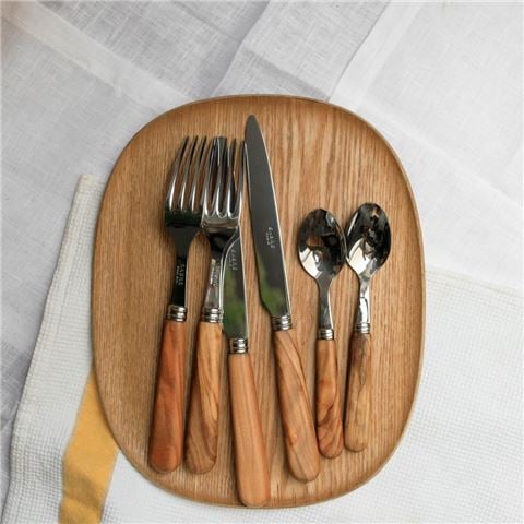 Sabre Lavandou Olive Wood Dinner Knife - Peter's of Kensington
