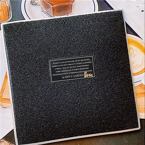 Ben's Garden - Mon Cherie Glass Tray 15x25cm