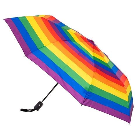 Clifton Auto Open Pride Rainbow Umbrella - Peter's of Kensington