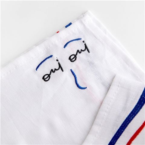 NO22 Paris Oui Oui Napkin Set 4pce - Peter's of Kensington