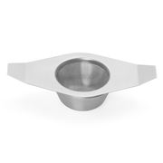 D Line - Stainless Steel Tea Strainer with Drip Bowl 11cm