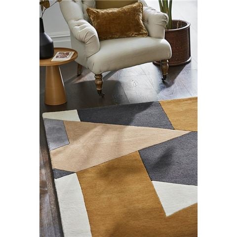 Harlequin Popova Caramel Slate Shell Rug 250x350cm - Peter's of Kensington