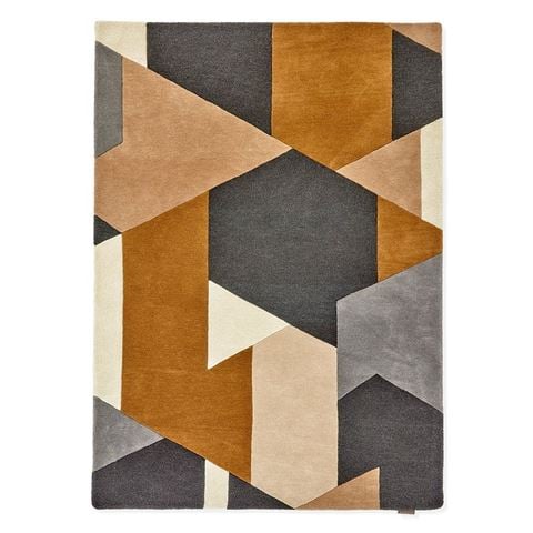 Harlequin Popova Caramel Slate Shell Rug 250x350cm - Peter's of Kensington