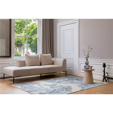 Ted Baker Rugs - Landscape Toile Rug Light Blue 200x140cm