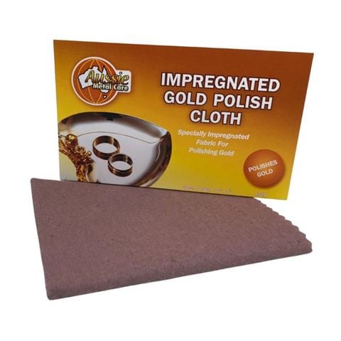 Aussie Metal Care - Gold Polishing Cloth