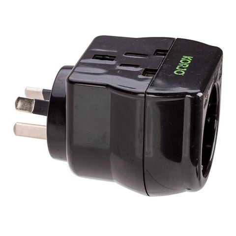 Korjo - Multi Reverse Travel Power Adaptor Plug