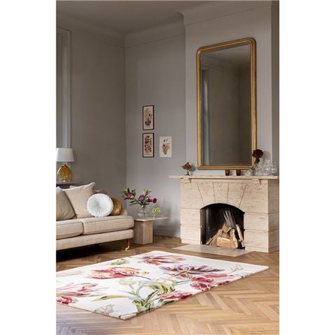 Laura Ashley Rugs - Gosford Cranberry Rug 140x200cm