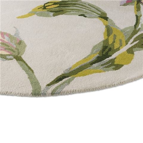 Laura Ashley Rugs - Gosford Cranberry Round Rug 150cm