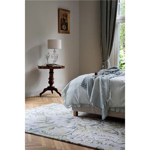 Laura Ashley Rugs La Parterre Sage Rug 200x140cm - Peter's of Kensington