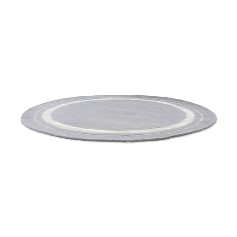 Laura Ashley Rugs Redbrook Round Rug Silver 200cm - Peter's of Kensington