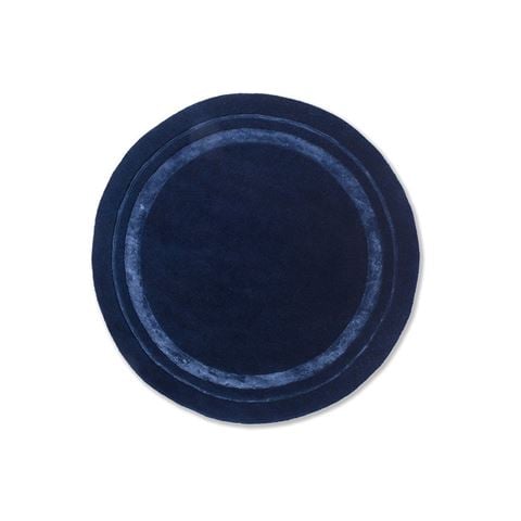 Laura Ashley Rugs Redbrook Round Rug Midnight 200cm - Peter's of Kensington