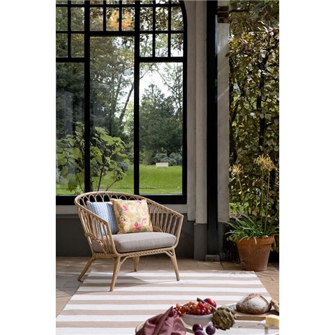 Laura Ashley Rugs Lille Outdoor Rug Pale Ochre 280x200cm - Peter's of Kensington