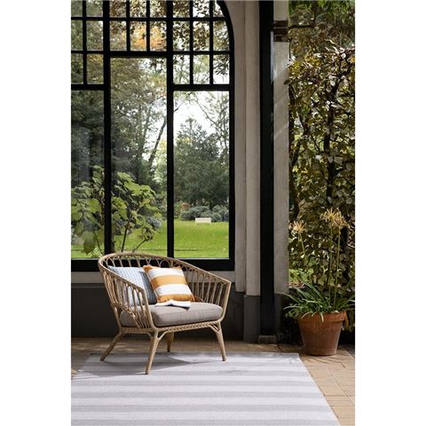 Laura Ashley Rugs Lille Outdoor Rug Dove Grey 230x160cm - Peter's of Kensington