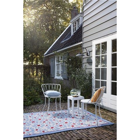 Laura Ashley Rugs Thorncliff Outdoor Rug Sky Blue 230x160cm - Peter's of Kensington