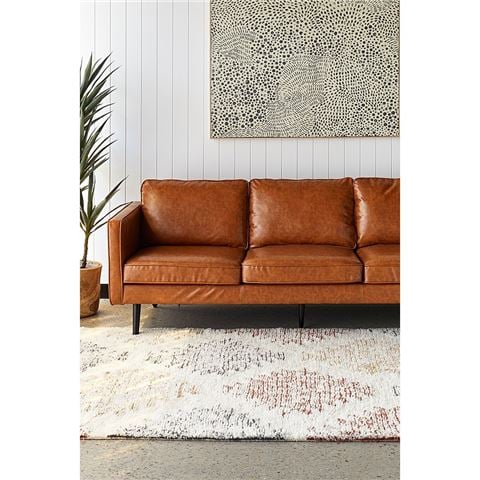Rug Culture Summit Motif Rug Cream 290x200cm - Peter's of Kensington