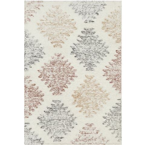 Rug Culture Summit Motif Rug Cream 290x200cm - Peter's of Kensington