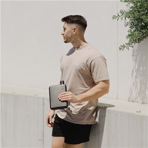 Memobottle - A5 Stainless Steel Black