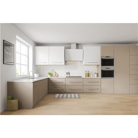 Kenware - Kitchen Mat Grey Gingham 50X100cm