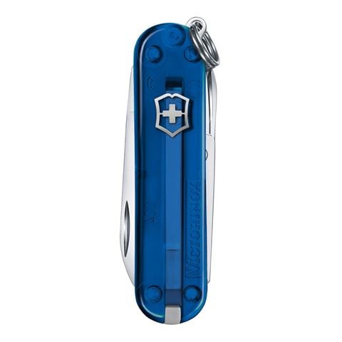 Victorinox Swiss Army Knives - Swiss Army Knife Classic SD Transparent Deep Ocean