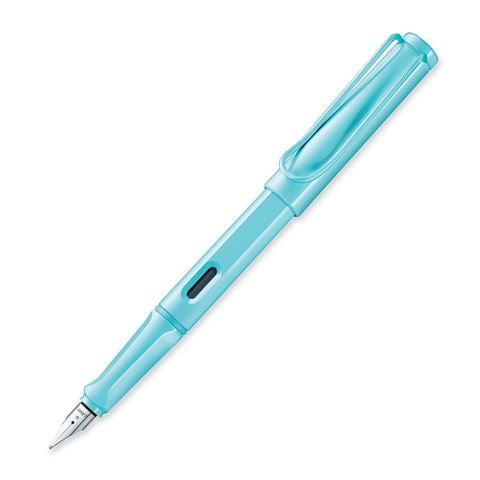 Lamy - Safari Fountain Pen Medium Nib Aqua Sky
