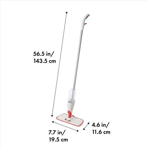 Oxo - Good Grips Microfiber Spray Mop w/Slide Out Scrubber