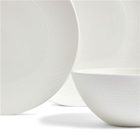 Wedgwood - Gio White Dinner Set 12pce
