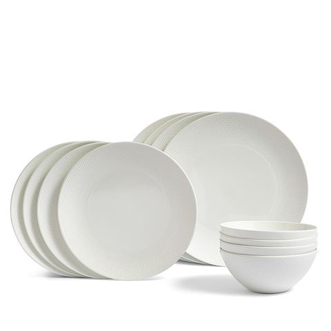 Wedgwood - Gio White Dinner Set 12pce