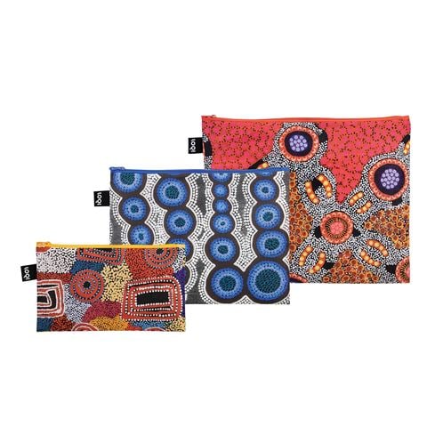 LOQI Water Dreaming Zip Pocket Set 3pce - Peter's of Kensington