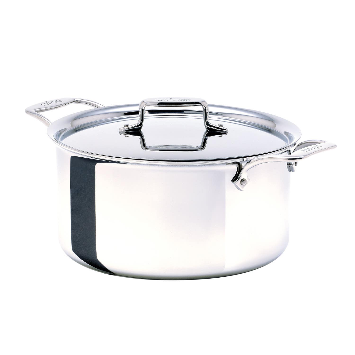 All Clad D5 Polished Induction Stainless Steel Stockpot 7.5L + Lid