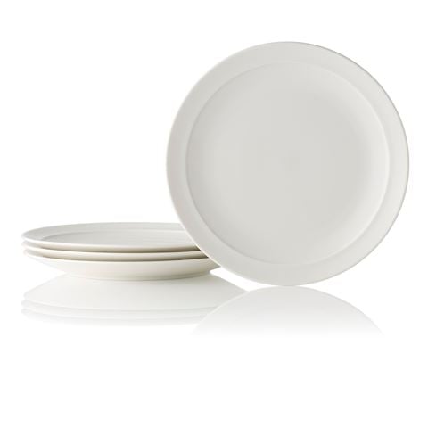 Noritake - Adam Liaw Everyday Plate Set Ivory Medium 21cm 4pce