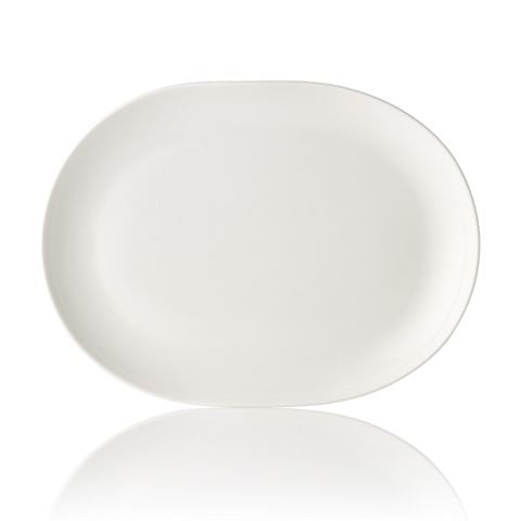 Noritake - Adam Liaw Everyday Oval Serving Platter Ivory 25x17cm