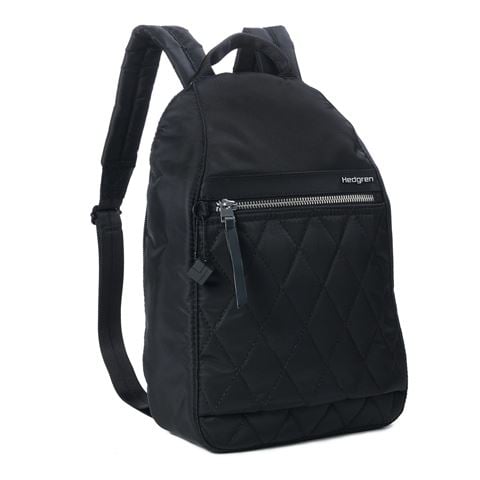 Hedgren Vogue Quilted Backpack w/RFID Black Small 5.87L - Peter's of Kensington