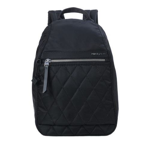 Hedgren Vogue Quilted Backpack w/RFID Black Small 5.87L - Peter's of Kensington
