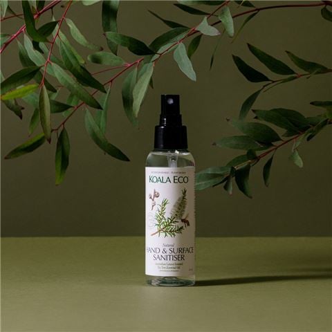 Koala Eco Lemon Scented Tea Tree Hand & Surface Sanitiser 125ml - Peter's of Kensington