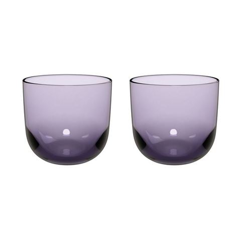 Villeroy & Boch - Like Water Glass Set Lavender 2pce