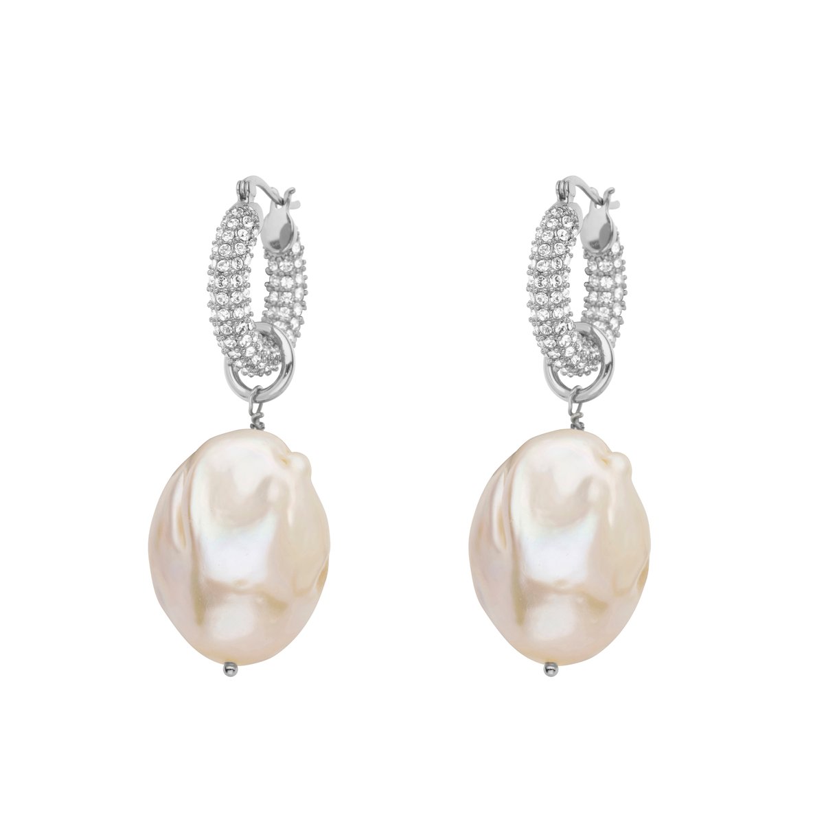 Amber sceats sale pearl earrings