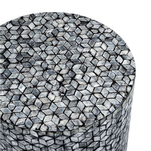 Design Arc Furniture Blake Circular Shell Stool/Side Table - Peter's of Kensington