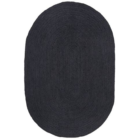 Tapete Rug Bondi Oval Rug Black 280x190cm - Peter's of Kensington