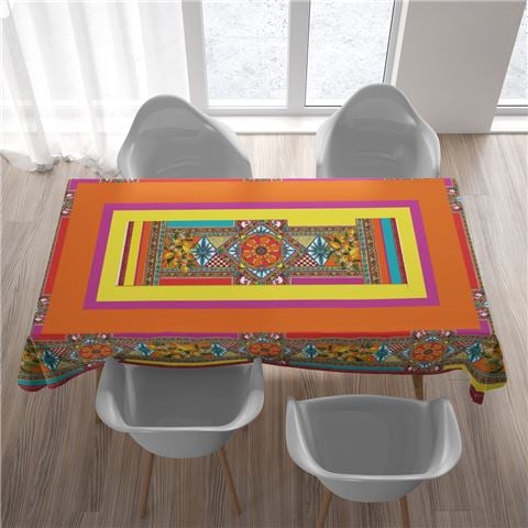 Baci Milano - Ortigia Stain-Resistant Tablecloth 48x150cm