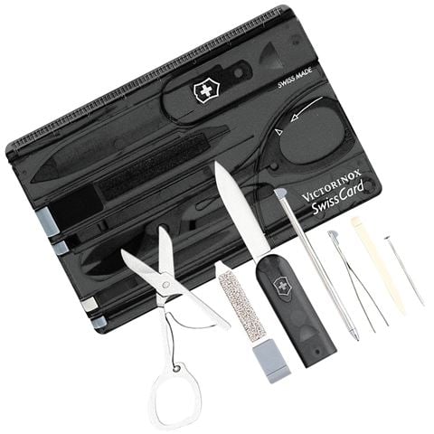 Victorinox Swiss Army Knives Swiss Army SwissCard Onyx - Peter's of Kensington