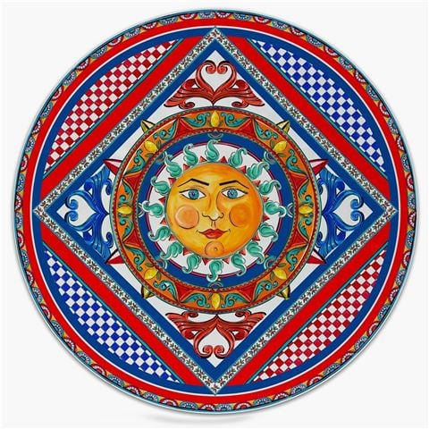 Baci Milano Sole Mio Melamine Serving Plate 30cm - Peter's of Kensington